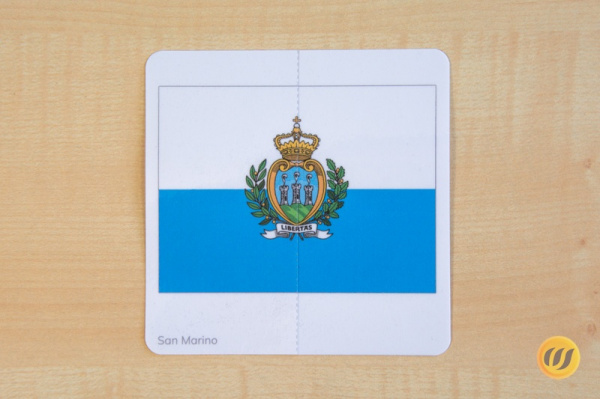 Mini-Puzzle: Flaggen Europas (Download)