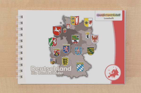Leseheft "Deutschland - Die Bundesländer"
