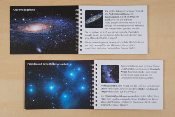 Leseheft "Unser Universum - Galaxien, Nebel und andere Wunder"