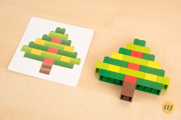 Weihnachtsfiguren aus LEGO