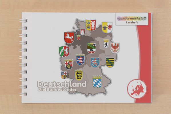 Leseheft "Deutschland - Die Bundesländer"
