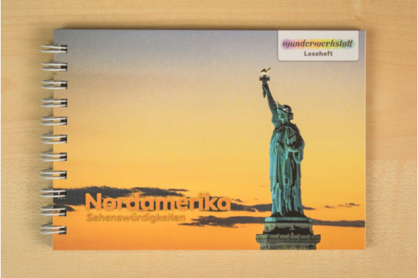 Leseheft Nordamerika - 18 Sehenswürdigkeiten leseheft_na_sehen_titel