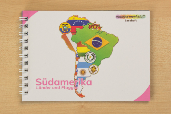 Leseheft "Südamerika - Länder und Flaggen" Leseheft "Südamerika - Länder und Flaggen"