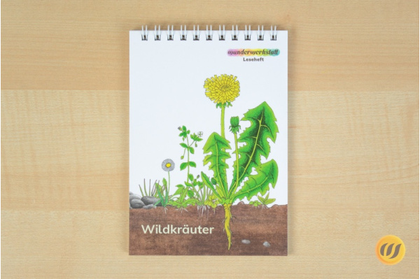 Leseheft 12 Wildkräuter - illustriert leseheft_wildkraeuter_druck_titel