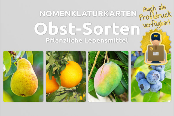 5 Nomenklaturkartensets Obstsorten (45 Motive) nomen_obst_paket_titel_274065832