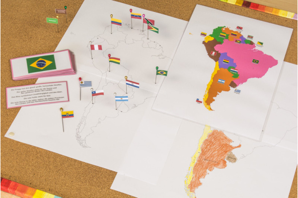 Montessori-Puzzlekarten-Alternative und Ergänzung - Länder und Flaggen Südamerikas (Download) Montessori-Puzzlekarten-Alternative und Ergänzung - Länder und Flaggen Südamerikas (Download)
