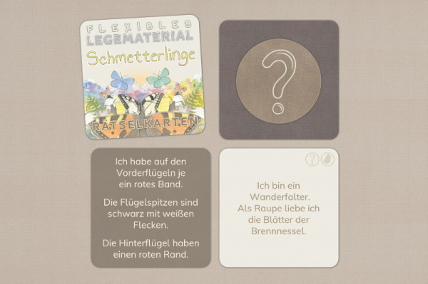 Rätselkarten - Schmetterlinge raetselkarten_schmetterlinge_1