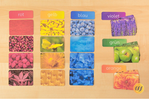 Farbzuordnungsspiel (kleine Variante mit 6 Farben) farbzuordnungklein