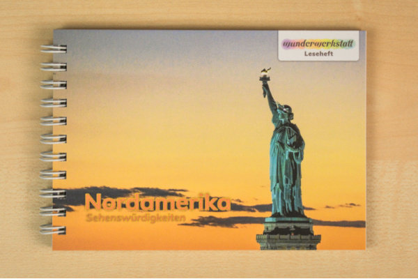 Leseheft Nordamerika - 18 Sehenswürdigkeiten leseheft_na_sehen_titel
