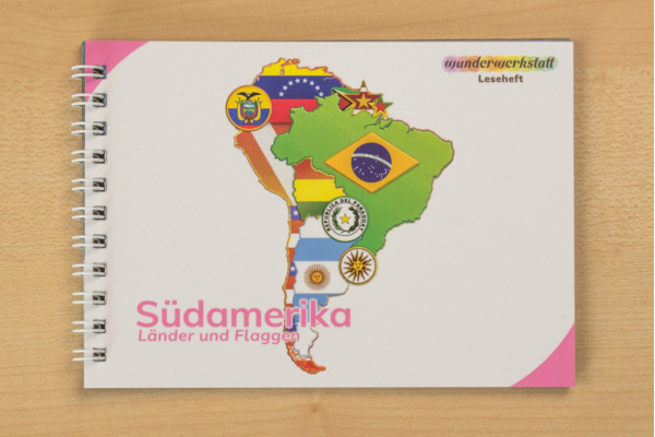 Leseheft "Südamerika - Länder und Flaggen" Leseheft "Südamerika - Länder und Flaggen"