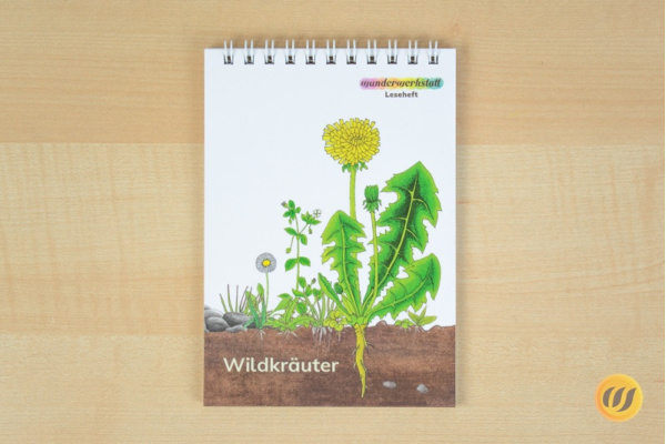Leseheft 12 Wildkräuter - illustriert leseheft_wildkraeuter_druck_titel