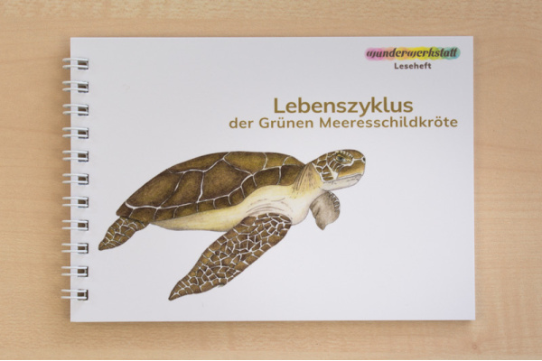 Leseheft: Das Leben der Grünen Meeresschildkröte - illustriert lh_schildkr_druck_titel_471192245