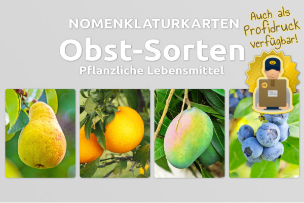 5 Nomenklaturkartensets Obstsorten (45 Motive) nomen_obst_paket_titel_274065832