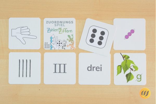 Zahlen und Ziffern - Zuordnungsspiel zahlen_ziffern_druck11