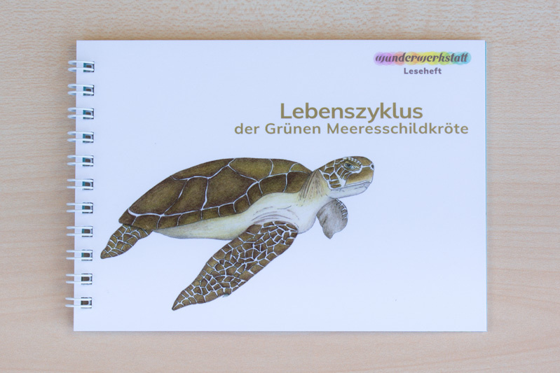 Leseheft Leben einer Schildkröte