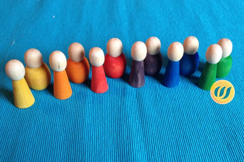 Die Figuren ohne Gesichter